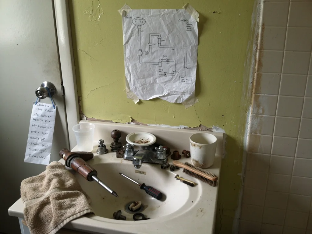 Spotting a warning sign before a bathroom remodel
